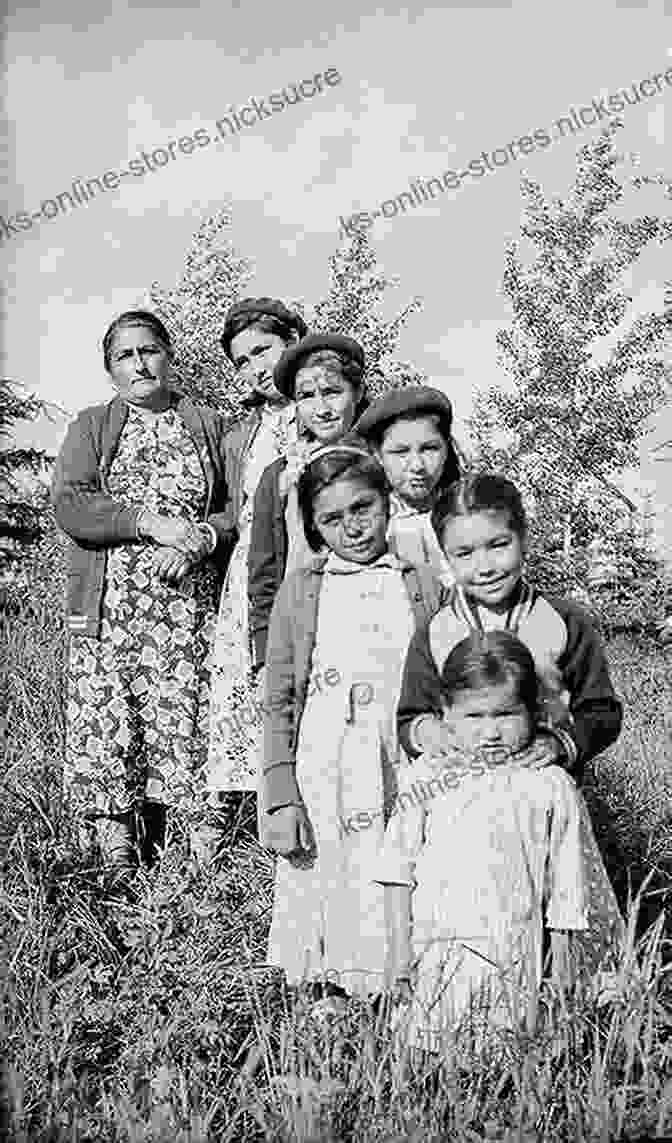 A Cree Woman Stands In Front Of A Residential School. Stolen Life: The Journey Of A Cree Woman