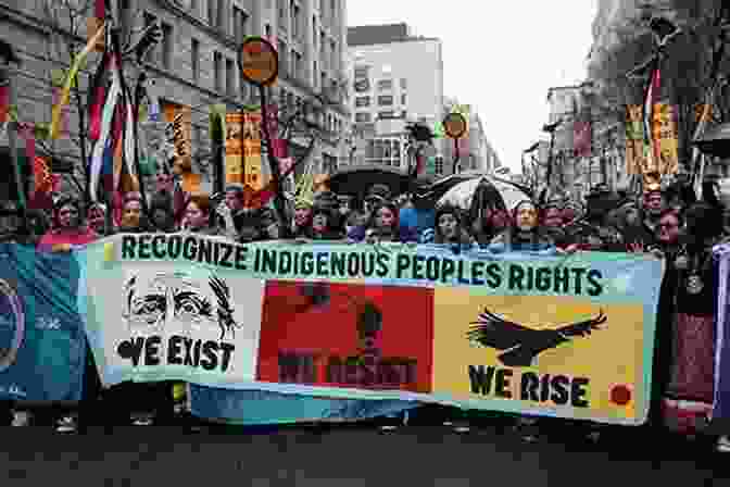 A Group Of Indigenous People Stand In Front Of A Sign That Reads From Our Land To Our Land: Essays Journeys And Imaginings From A Native Xicanx Writer