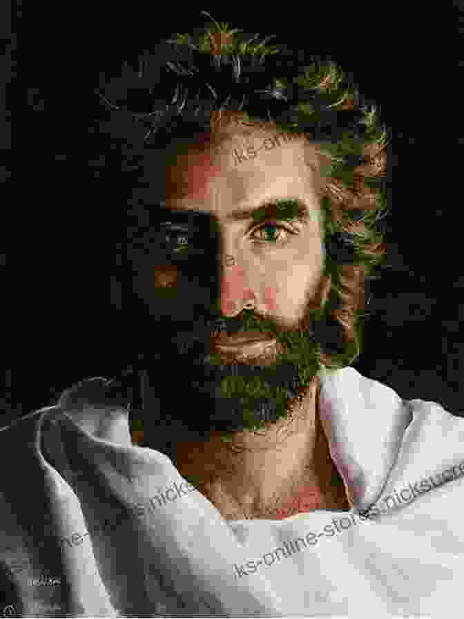 A Painting Of Jesus Christ, A Young Man With Long, Flowing Hair And A Beard, Wearing A White Robe And Looking Out At The Viewer With A Serene Expression. Gandhi: His Life And Message For The World (Signet Classics)