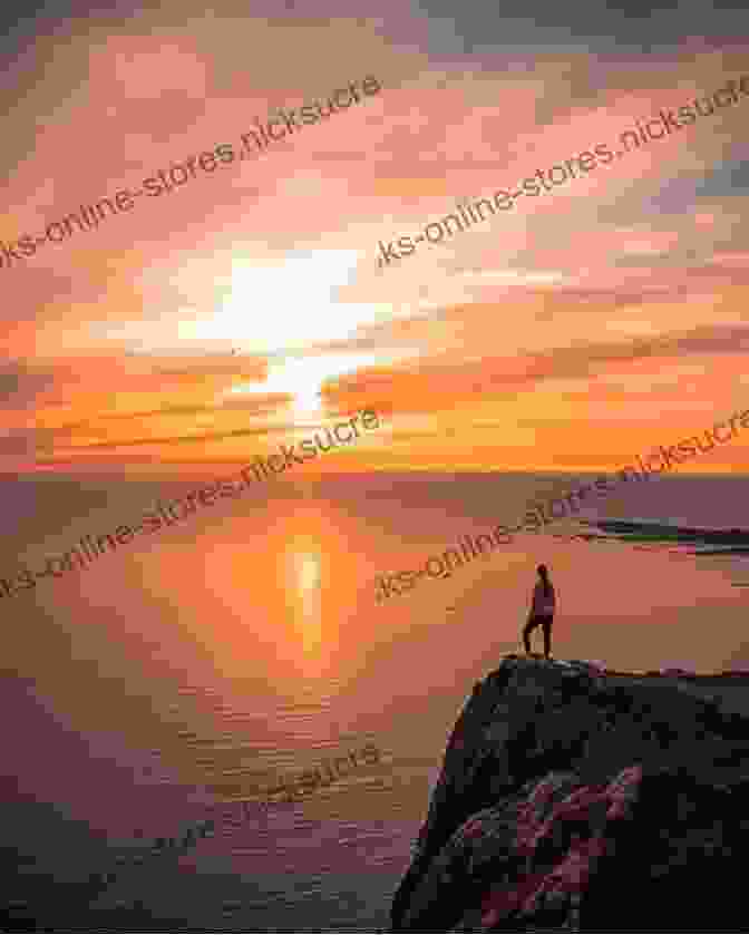 A Person Standing At The Edge Of A Cliff, Looking Out At A Sunrise Over A Vast Ocean The Alphabet Circle Journey: Living Your Best Life