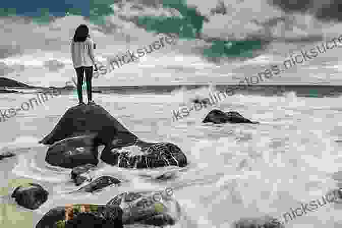 A Person Standing On A Rock In The Middle Of A Storm, Looking Determined The Alphabet Circle Journey: Living Your Best Life