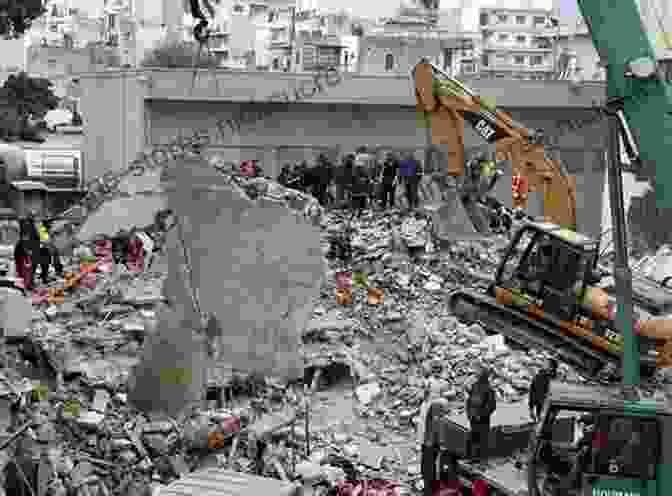 A Photo Of A Collapsed Building In Beirut, Lebanon Beirut 2024: Diary Of The Collapse