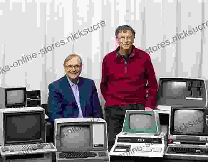 A Photo Of Bill Gates And Paul Allen Working On A Computer Agents Of Change: The Melinda And Bill Gates Story Vol1 #1