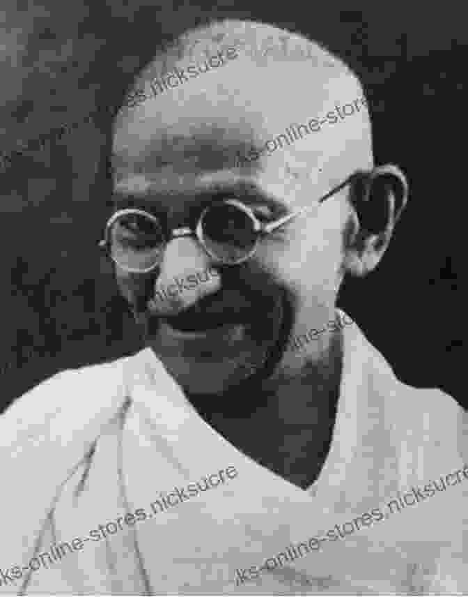 A Portrait Of Mahatma Gandhi, A Frail Old Man With A White Beard And Shawl, Smiling Gently. Gandhi: A Biography (The Geoffrey Ashe Histories)