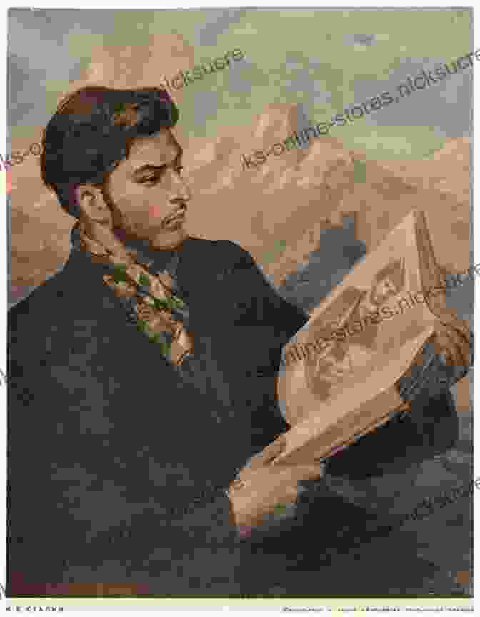 A Seated Joseph Stalin, Reading A Book With A Serious Expression. Stalin S Library: A Dictator And His