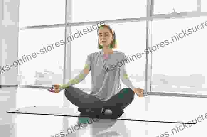 A Serene Woman Sitting In A Lotus Position With The Word 'Acceptance' Superimposed The Alphabet Circle Journey: Living Your Best Life