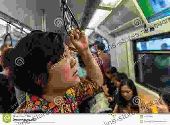 A Woman Sits On A SkyTrain Bench, With A Book In Her Lap And A Sleeping Bag At Her Feet. Sky Train: Stories From CBC S Fresh Air