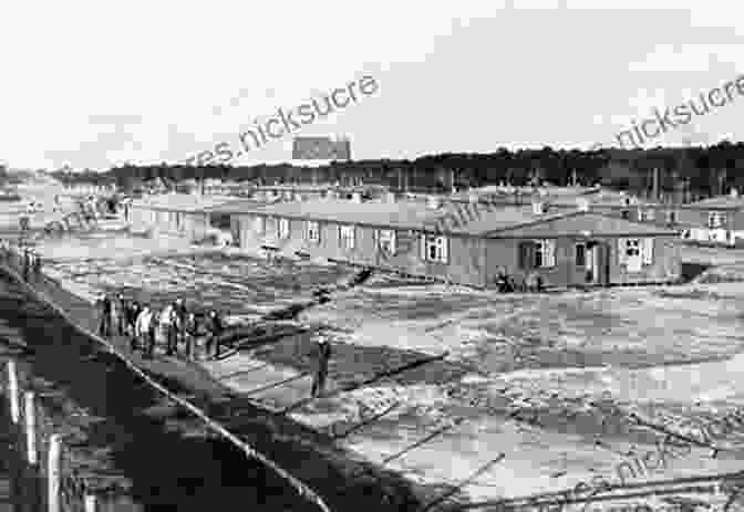 An Aerial Photograph Of Stalag Luft III, Showing The Camp Buildings And Surrounding Barbed Wire. The Great Escaper: The Life And Death Of Roger Bushell