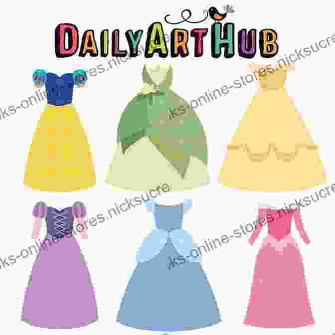 Attire For Cartoon Royal Girls How To Draw Famous Characters As Princesses: Learn How To Draw Beautiful Cartoon Royal Girls (How To Draw Reimagined Characters 3)