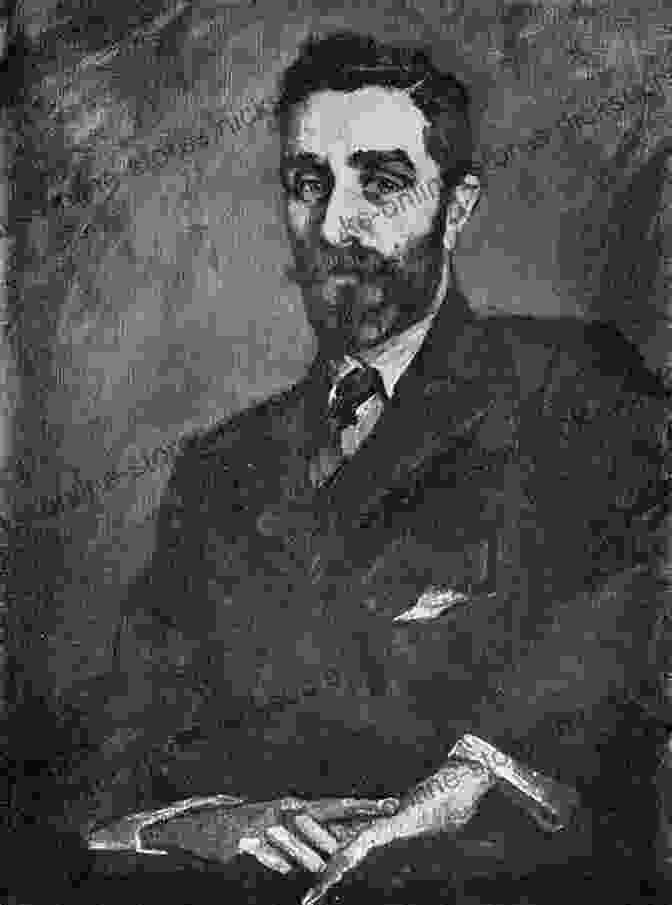 Black And White Portrait Of Roger Casement, Wearing A White Suit And Hat, Standing In A Jungle Clearing. The Amazon Journal Of Roger Casement