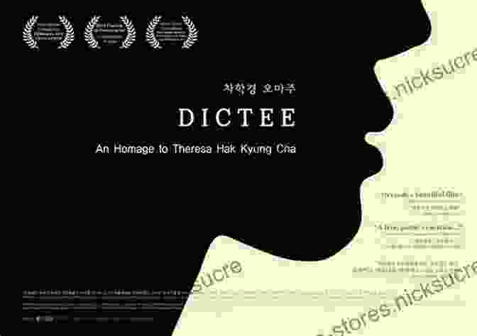 Cover Of 'Dictee' By Theresa Hak Kyung Cha Dictee Theresa Hak Kyung Cha