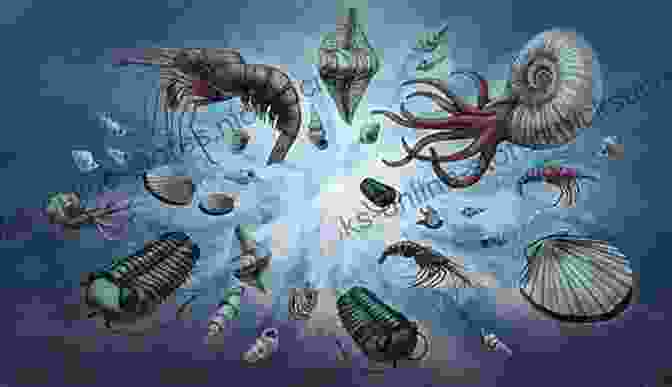 Fossils Illustrating The Sudden Appearance Of Diverse Marine Organisms During The Cambrian Explosion The Story Of A Life