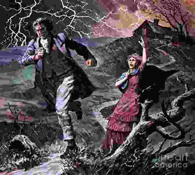 Heathcliff And Catherine Illustration By Carlene Griffith Wuthering Heights Carlene Griffith