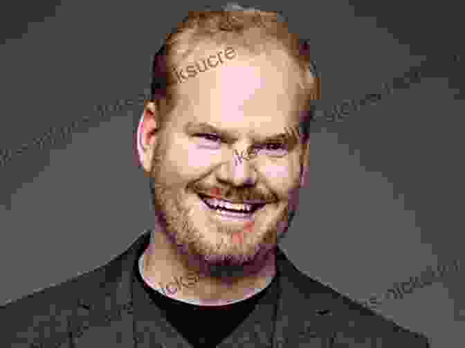 Jim Gaffigan Holding A Large Slice Of Pizza With A Wide Smile On His Face Food: A Love Story Jim Gaffigan