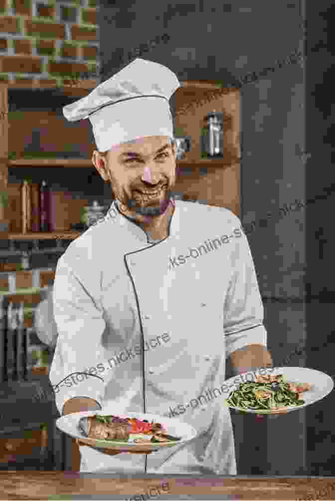 Joseph Bastianich Standing In A Restaurant Kitchen, Wearing A Chef's Uniform, Holding A Pot Restaurant Man Joseph Bastianich