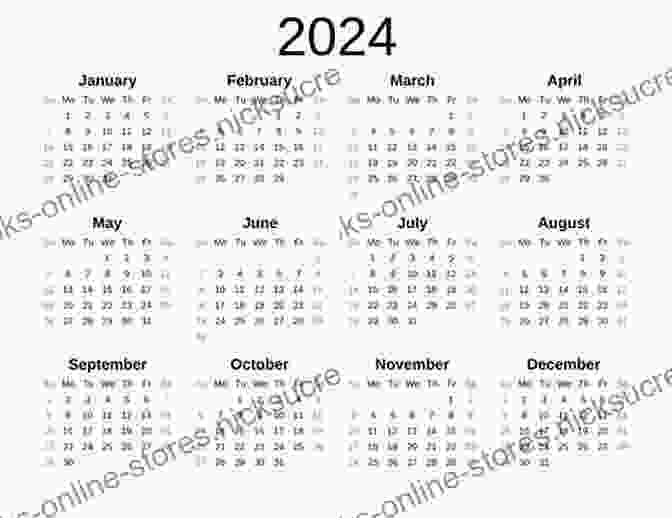 Poppin Desk Calendar Desk Calendar For (2024) Start On Sundays