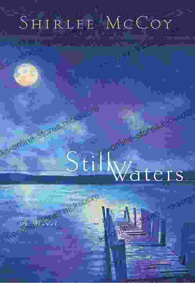 Still Waters Book Cover, Featuring A Woman Swimming In A Lake With Mountains In The Background Still Waters Jennifer Lauck