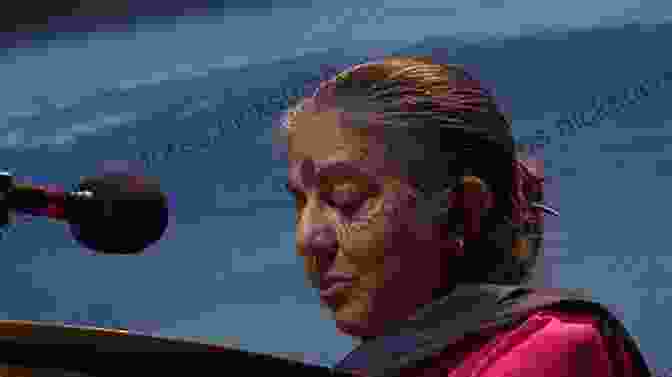 Vandana Shiva Speaking At A Conference Asset Building Community Development Vandana Shiva